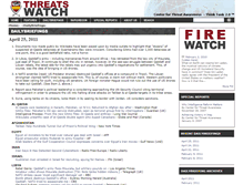 Tablet Screenshot of dailybriefings.threatswatch.org